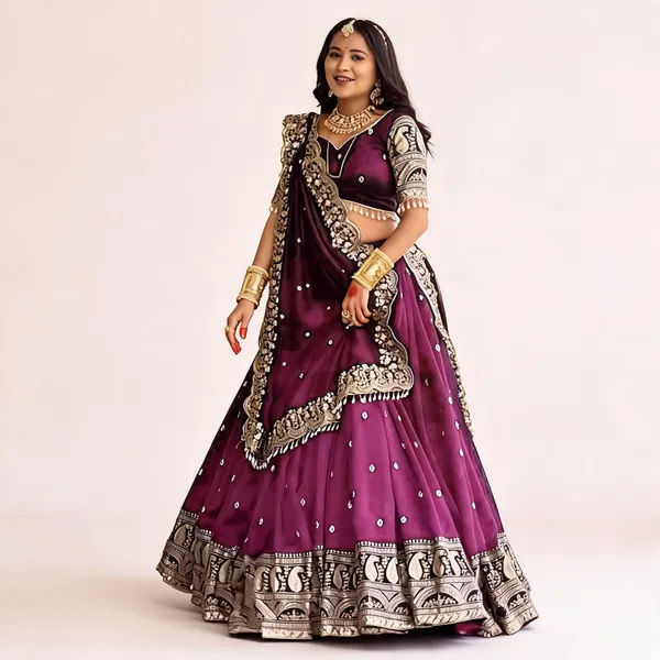 QRC_353_New_Party_Wear_Lehenga