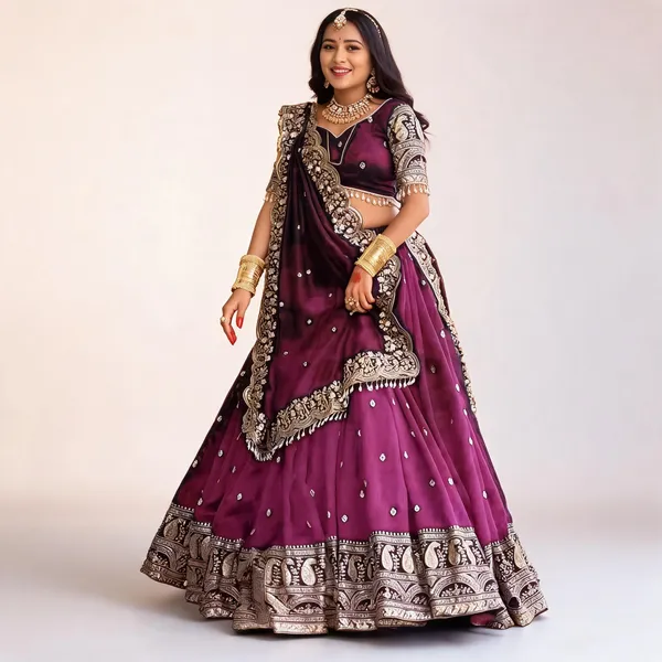 QRC_353_New_Party_Wear_Lehenga