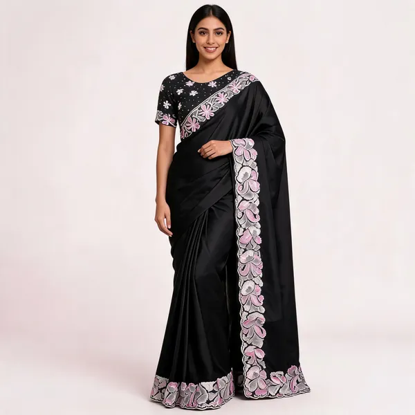 RC_Black_Pure_D_Natural_Soft_Satin_saree