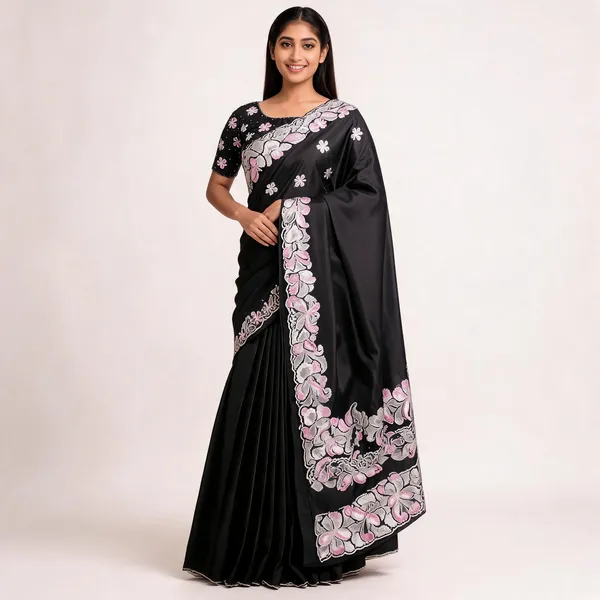 RC_Black_Pure_D_Natural_Soft_Satin_saree