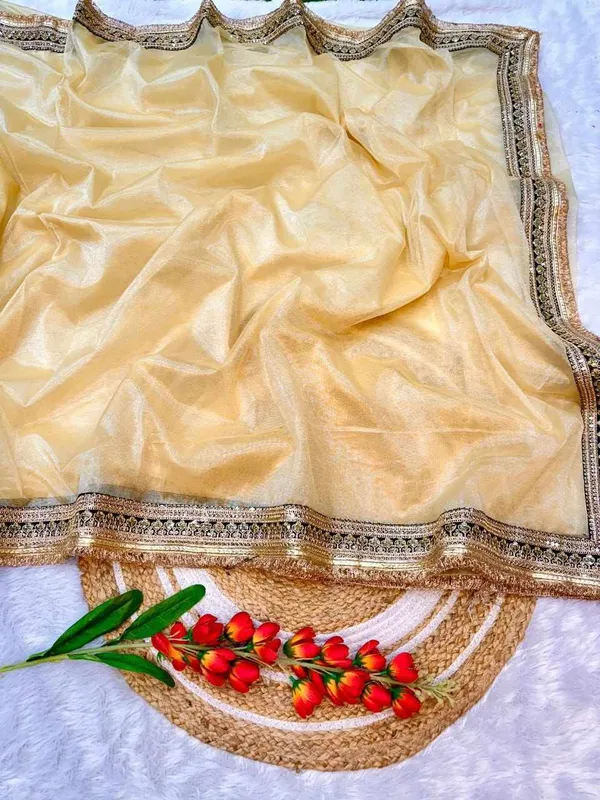 RC_Cream_Twill_Net_Designer_Saree