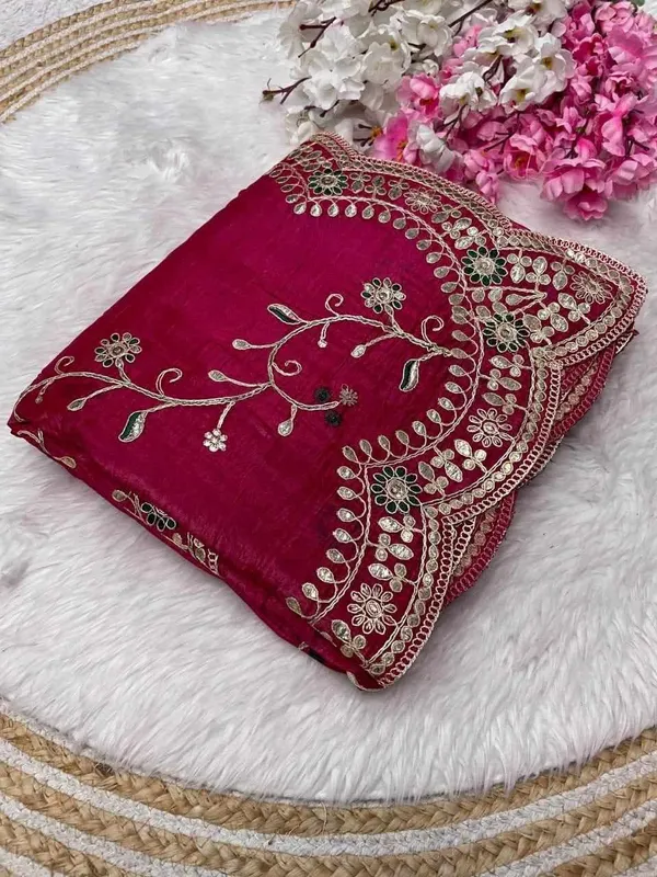 RC_Gota_Foil_Red_Beautiful_Designer_Saree