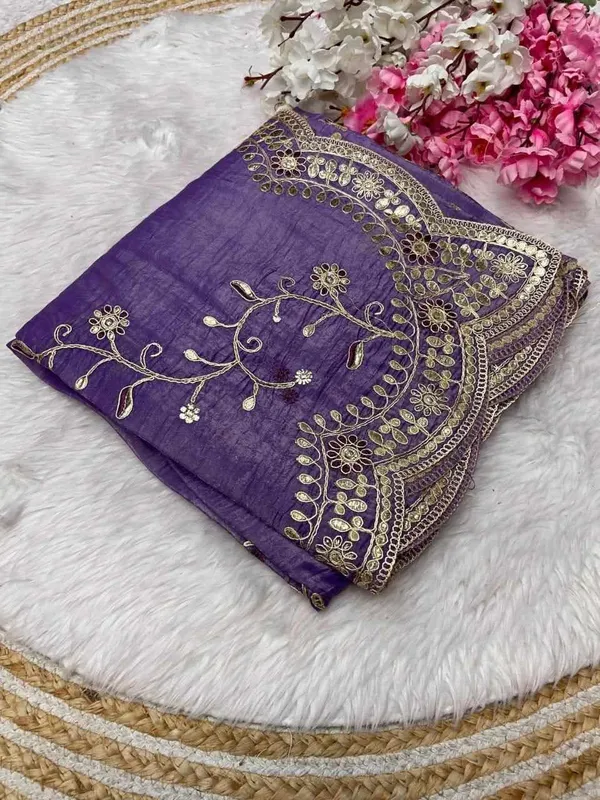 RC_Gota_Foil_Wine_Beautiful_Designer_Saree