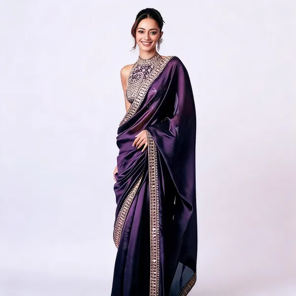 RC_MS_524_Fendy_Satin_Cording_sequins_work_lace_saree