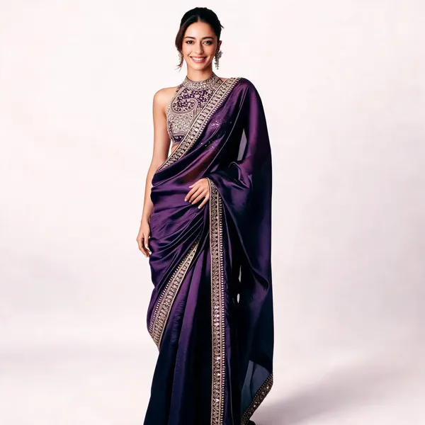 RC_MS_524_Fendy_Satin_Cording_sequins_work_lace_saree