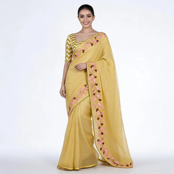 RC_MUSTARD_Beautiful_Designer_Saree