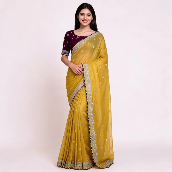 RC_Mustard_Sitara_Thread_Embroidery_Beautiful_Saree