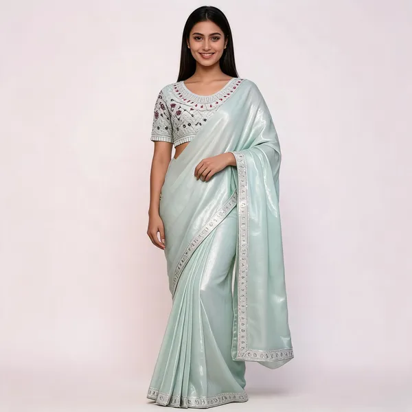 RC_Party_Wear_Crush_Shining_Saree_With_Beautiful_Heavy_Handwork