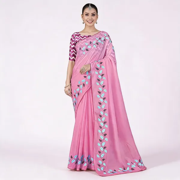 RC_PINK_Beautiful_Designer_Saree