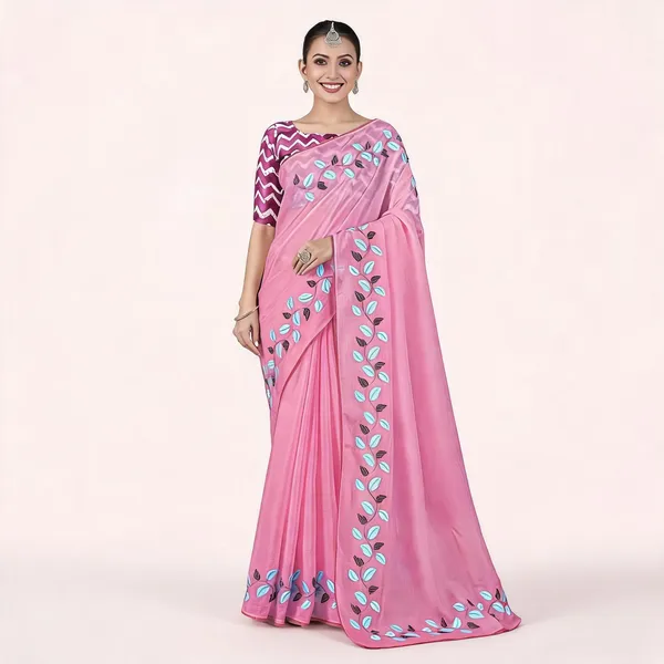 RC_PINK_Beautiful_Designer_Saree