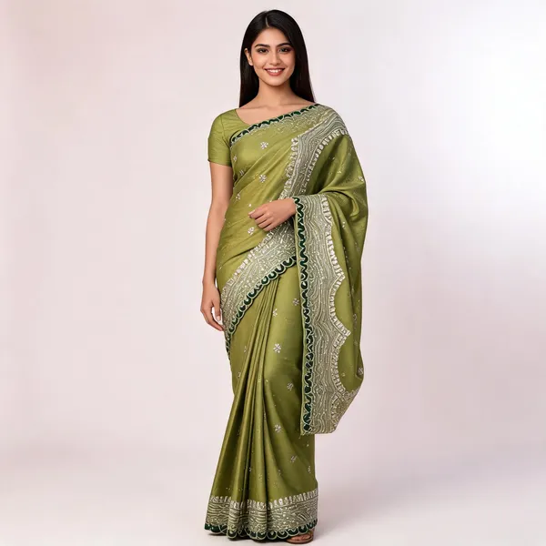 RC_Sitara_Green_Thread_Embroidery_Beautiful_Saree