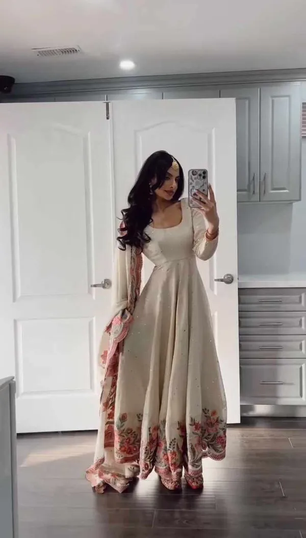 RTC_5873_Chinon_silk_thread_with_Sequnce_Off_White_Readymade_Dress