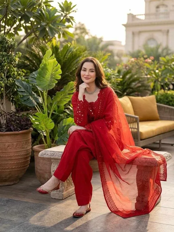 RTC_6005_New_Occasional_Wear_Red_Color_Dress