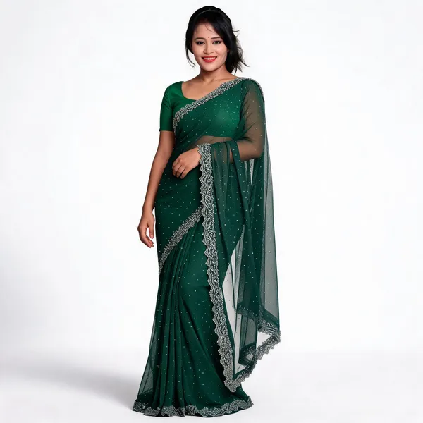 S4s_Green_Karishma_Siroski_Stones_Lace_Georgette_Party_Wear_Saree