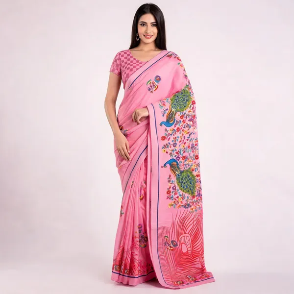 s4s_Pink_peacock_Turkey_Silk_saree