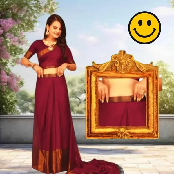 S4S_Ready_To_Wear_Maroon_Saree