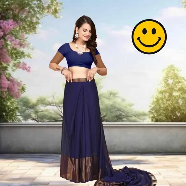 S4S_Ready_To_Wear_Navy_Blue_Saree
