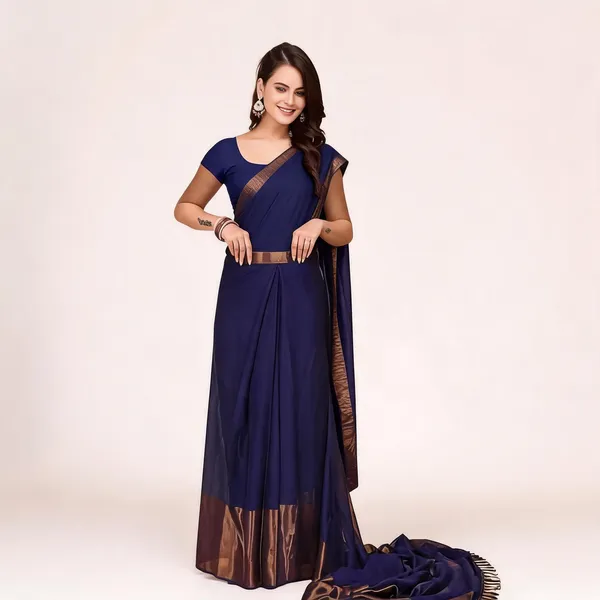 S4S_Ready_To_Wear_Navy_Blue_Saree