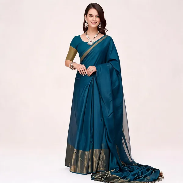 S4S_Ready_To_Wear_Petrol_Blue_Saree