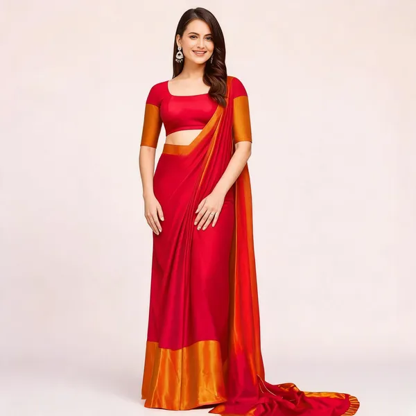 S4S_Ready_To_Wear_Red_Saree