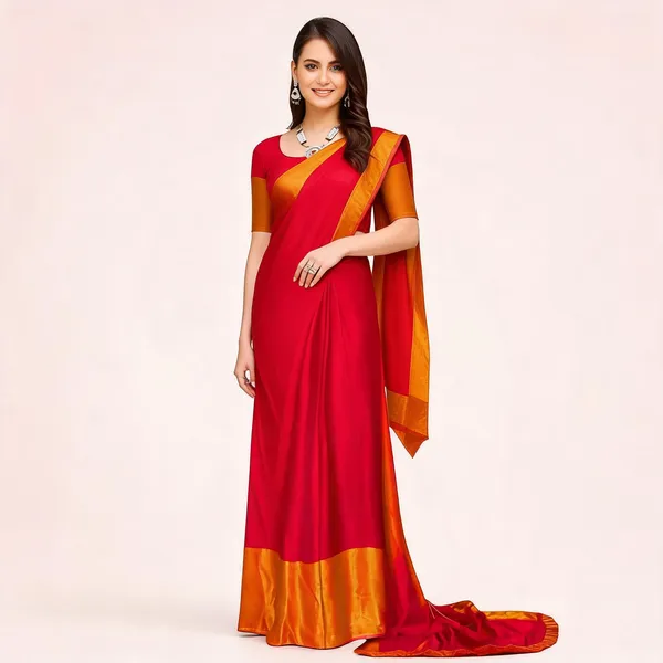 S4S_Ready_To_Wear_Red_Saree