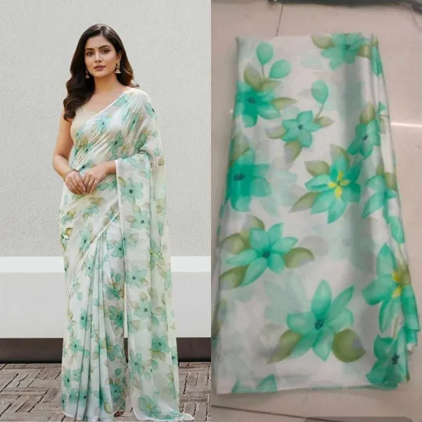 S4S_Turkey_Floral_Silk_Green_Saree