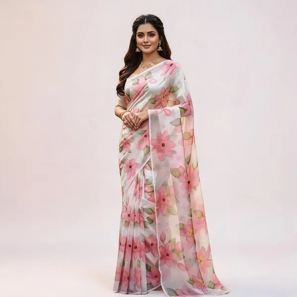 S4S_Turkey_Floral_Silk_Pink_Saree