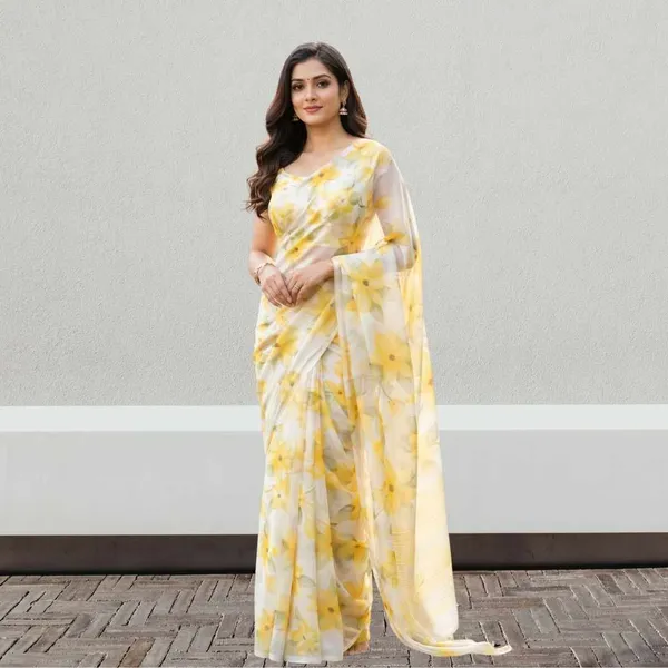 S4S_Turkey_Floral_Silk_Yellow_Saree