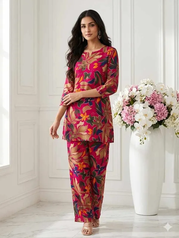 WM_41_New_Casual_Wear_Pink_Co-Ords