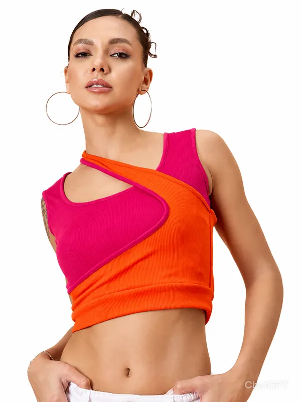 Solid_Cotton_Stretchable_Crop_Top