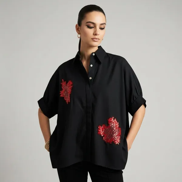 Antifit_Embellished_Cotton_Shirt