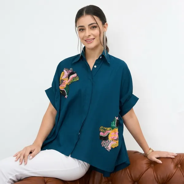 Antifit_Embellished_Pure_Cotton_Shirt