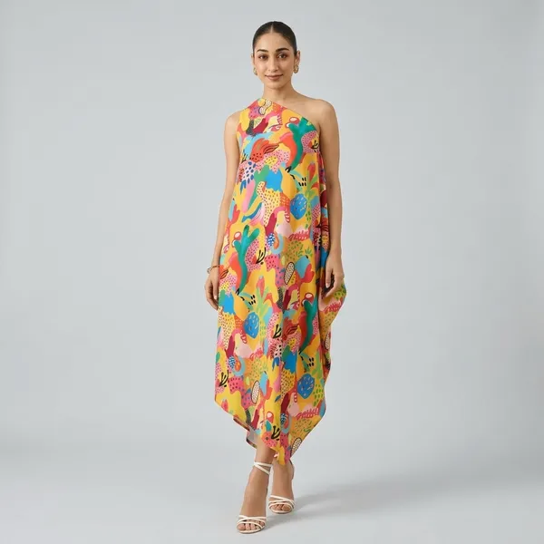Asymmetric_One-Shoulder_Crepe_Dress