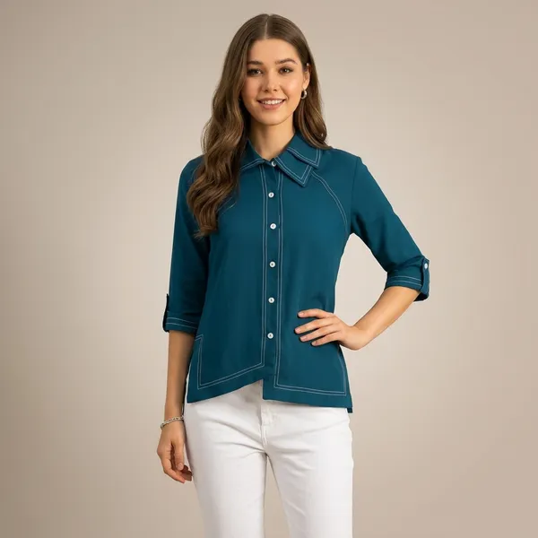 Asymmetric_Pure_Cotton_Shirt