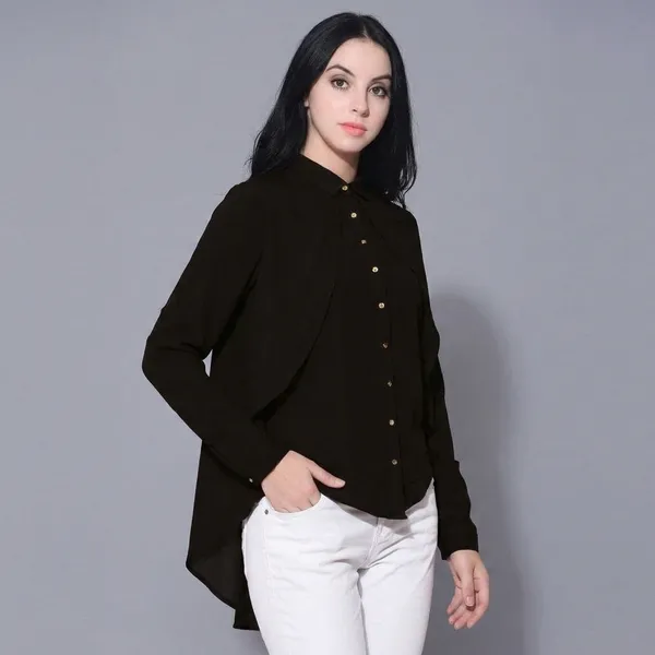 Ruffle_Overlay_Crepe_Shirt