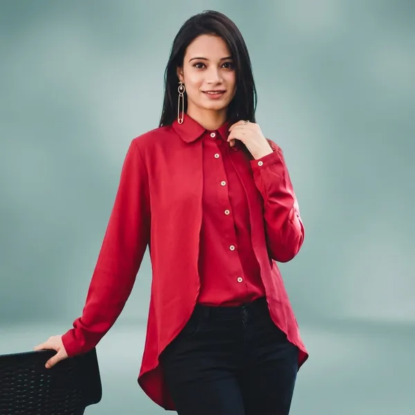 Ruffle_Overlay_Crepe_Shirt