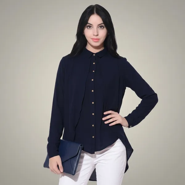 Ruffle_Overlay_Crepe_Shirt