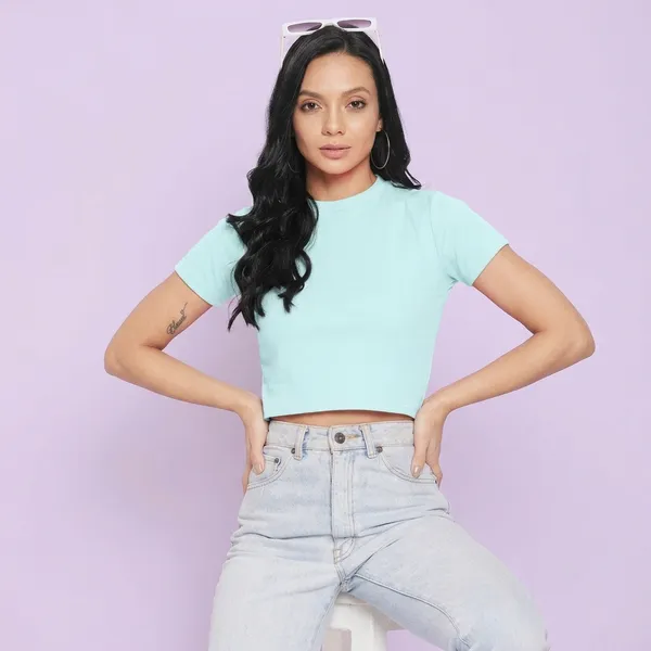 Solid_Cotton_Stretchable_Crop_Top