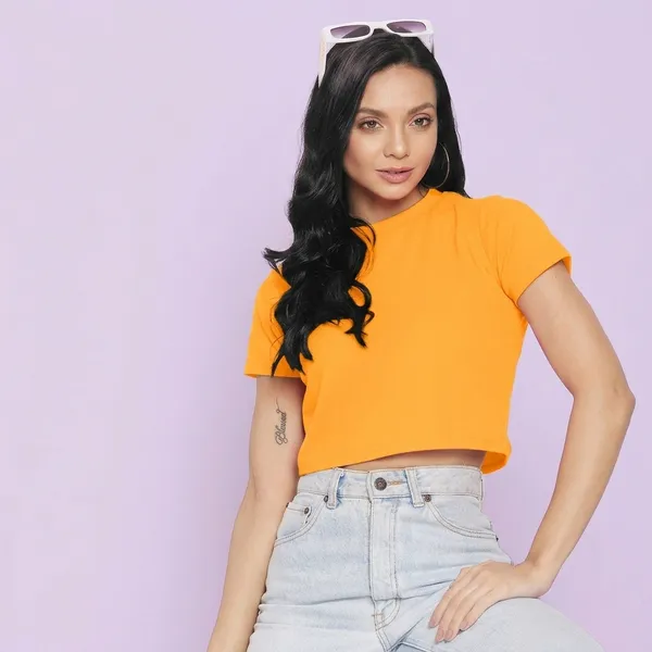 Solid_Cotton_Stretchable_Crop_Top