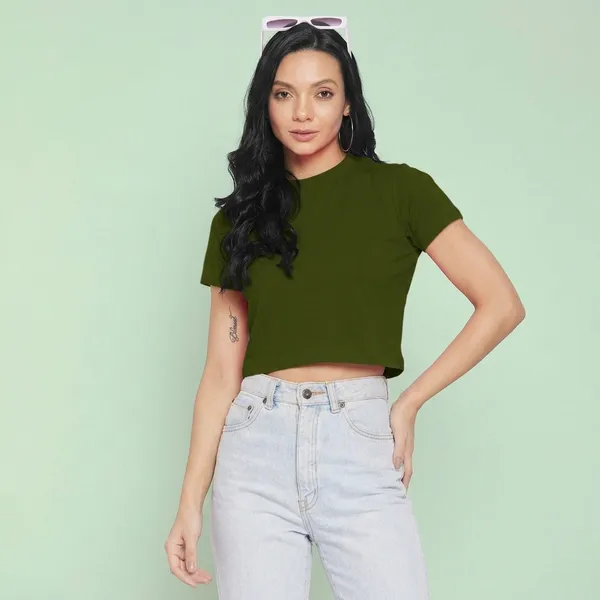 Solid_Cotton_Stretchable_Crop_Top