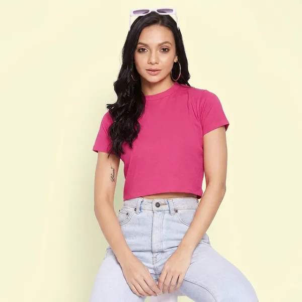 Solid_Cotton_Stretchable_Crop_Top
