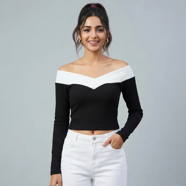 Solid_Cotton_Stretchable_Crop_Top