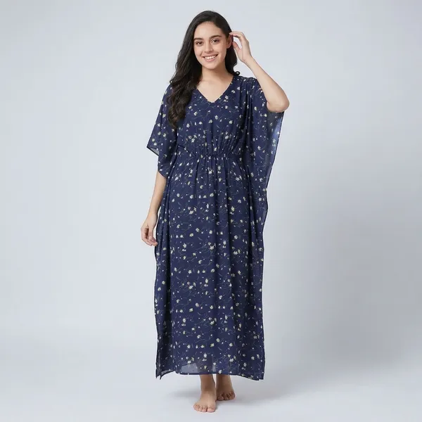 Comfortable_Printed_Kaftan/Nightie.