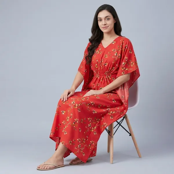 Comfortable_Printed_Kaftan/Nightie.
