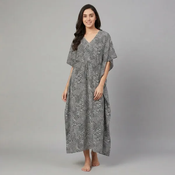 Comfortable_Printed_Kaftan/Nightie.