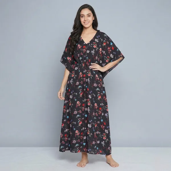 Comfortable_Printed_Kaftan/Nightie