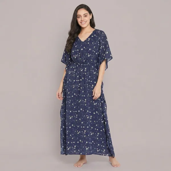 Comfortable_Printed_Kaftan/Nightie