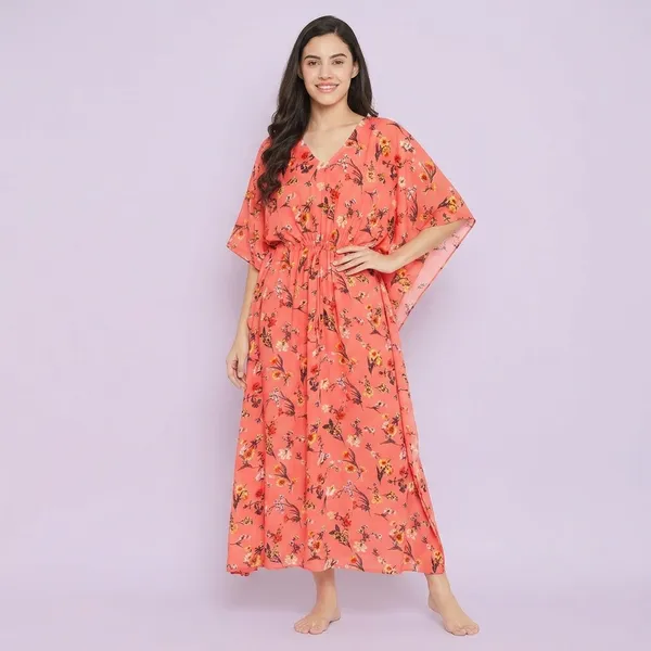 Comfortable_Printed_Kaftan/Nightie