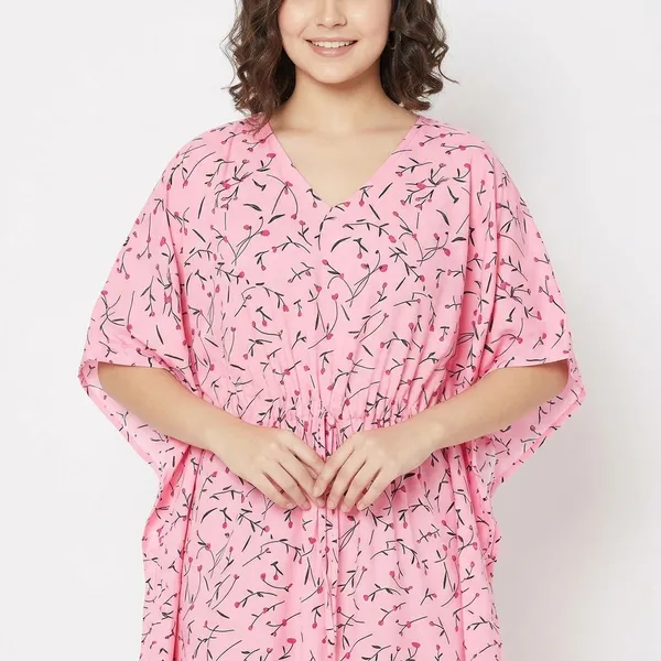 Comfortable_Printed_Kaftan/Nightie