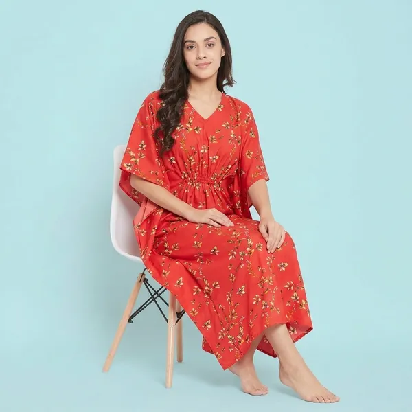 Comfortable_Printed_Kaftan/Nightie